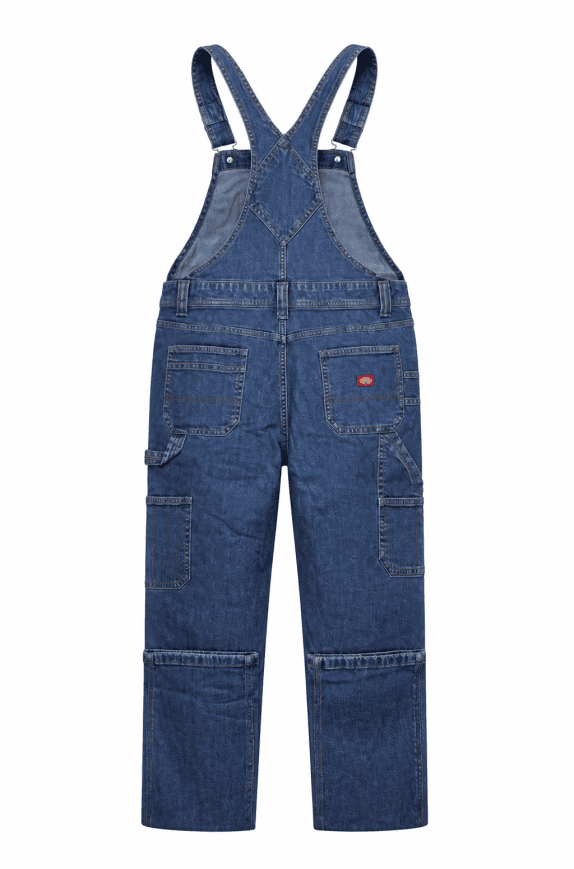 DICKIES ΟΛΟΣΩΜΗ ΦΟΡΜΑ DENIM WORKWEAR ΜΠΛΕ ΓΥΝΑΙΚΕΙΟ PRE OWNED L