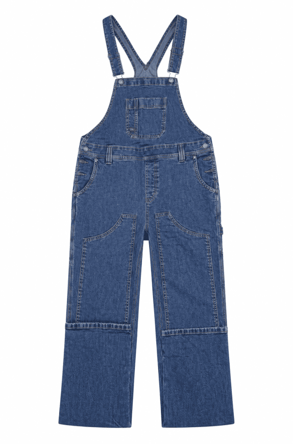 DICKIES TUTA DENIM WORKWEAR BLU DONNA PRE OWNED L