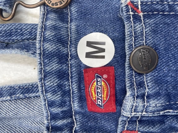 DICKIES ΟΛΟΣΩΜΗ ΦΟΡΜΑ DENIM WORKWEAR ΜΠΛΕ ΓΥΝΑΙΚΕΙΟ PRE OWNED M