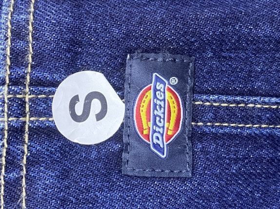 DICKIES ΟΛΟΣΩΜΗ ΦΟΡΜΑ DENIM WORKWEAR ΜΠΛΕ ΓΥΝΑΙΚΕΙΟ PRE OWNED S
