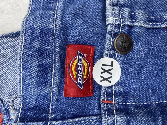DICKIES ΟΛΟΣΩΜΗ ΦΟΡΜΑ DENIM WORKWEAR ΜΠΛΕ ΓΥΝΑΙΚΕΙΟ PRE OWNED XXL