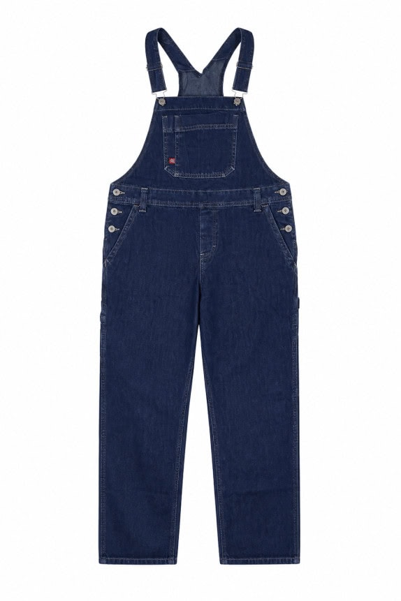 DICKIES TUTA DENIM WORKWEAR BLU UNISEX PRE OWNED L
