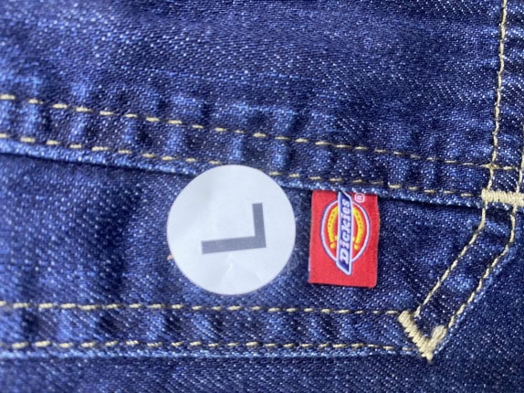 DICKIES ΟΛΟΣΩΜΗ ΦΟΡΜΑ DENIM WORKWEAR ΜΠΛΕ UNISEX PRE OWNED L
