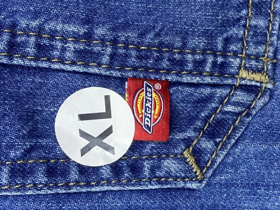 DICKIES ΟΛΟΣΩΜΗ ΦΟΡΜΑ DENIM WORKWEAR ΜΠΛΕ UNISEX PRE OWNED XL