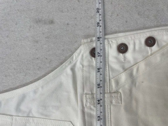 DICKIES WORKWEAR OVERALL WHITE MEN PRE OWNED XL