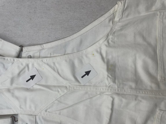 DICKIES WORKWEAR OVERALL WHITE MEN PRE OWNED XL