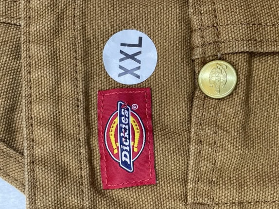 DICKIES ΟΛΟΣΩΜΗ ΦΟΡΜΑ WORKWEAR ΚΑΦΕ ΑΝΤΡΙΚΟ PRE OWNED XXL