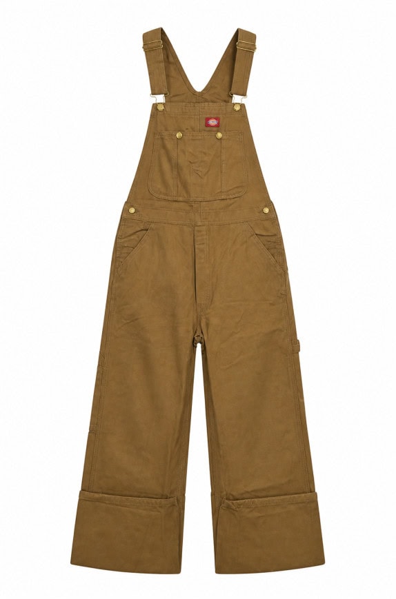 DICKIES TUTA LAVORO WORKWEAR MARRONE UOMO PRE OWNED M