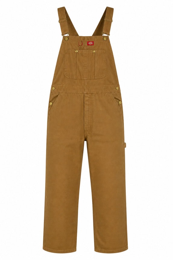 DICKIES OVERALLS WORKWEAR BROWN MENS PRE OWNED XXXL