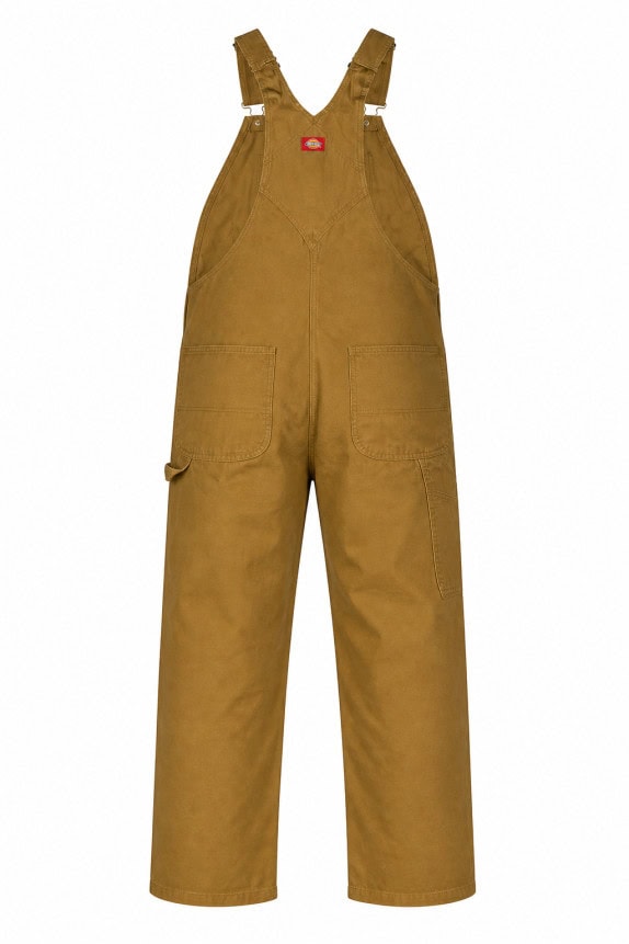 DICKIES OVERALLS WORKWEAR BROWN MENS PRE OWNED XXXL