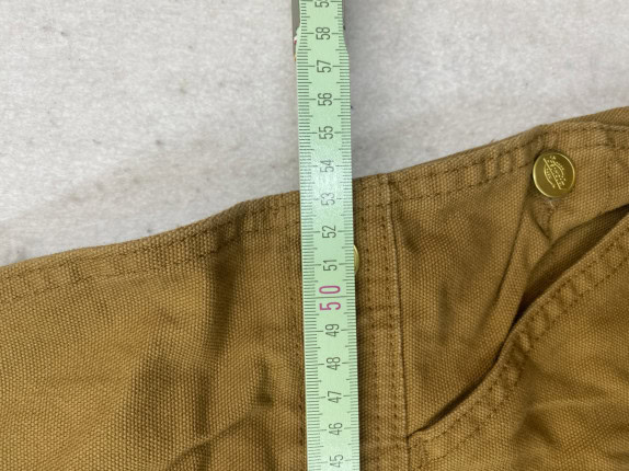 DICKIES OVERALLS WORKWEAR BROWN MENS PRE OWNED XXXL