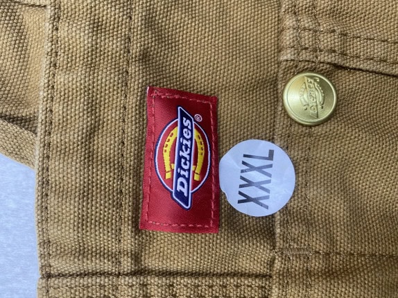 DICKIES OVERALLS WORKWEAR BROWN MENS PRE OWNED XXXL