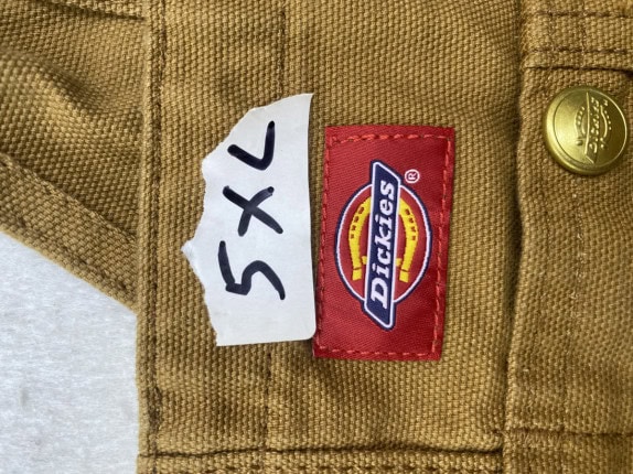 DICKIES OVERALL WORKWEAR BROWN MENS PRE OWNED 5XL