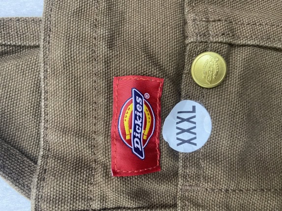 DICKIES ΟΛΟΣΩΜΗ ΦΟΡΜΑ WORKWEAR ΚΑΦΕ UNISEX PRE OWNED XXXL