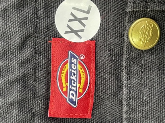 DICKIES OVERALL WORKWEAR BLACK MENS PRE OWNED XXL