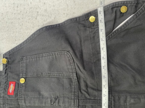 DICKIES OVERALL WORKWEAR BLACK MENS PRE OWNED XXL