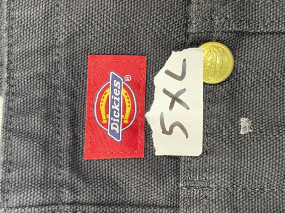 DICKIES ΟΛΟΣΩΜΗ ΦΟΡΜΑ WORKWEAR ΜΑΥΡΟ ΑΝΤΡΙΚΟ PRE OWNED 5XL