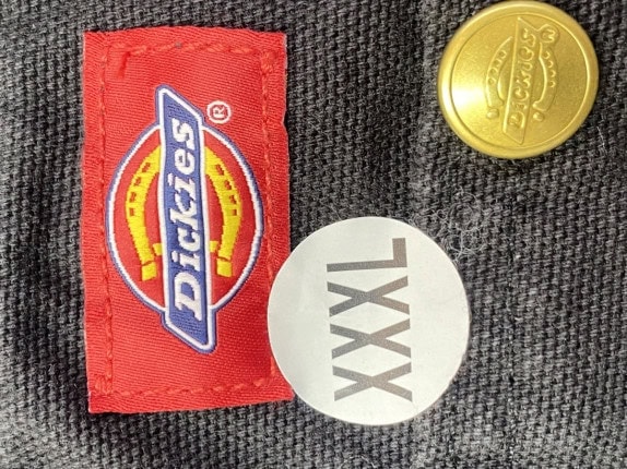 DICKIES ΟΛΟΣΩΜΗ ΦΟΡΜΑ WORKWEAR ΜΑΥΡΟ ΑΝΤΡΙΚΟ PRE OWNED 3XL