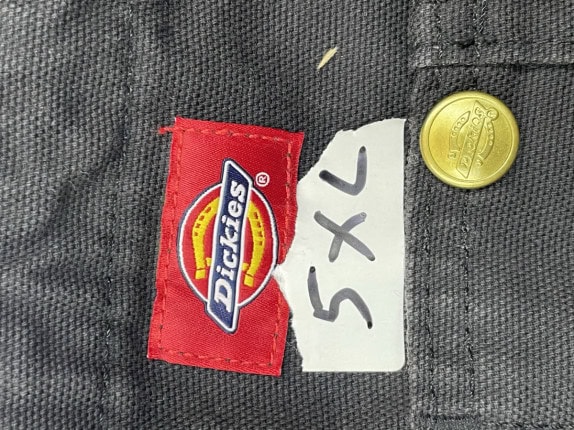 DICKIES ΟΛΟΣΩΜΗ ΦΟΡΜΑ WORKWEAR ΜΑΥΡΟ ΑΝΤΡΙΚΟ PRE OWNED 5XL