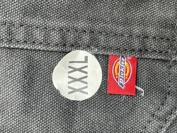 DICKIES ΟΛΟΣΩΜΗ ΦΟΡΜΑ WORKWEAR ΜΑΥΡΟ ΑΝΤΡΙΚΟ PRE OWNED 3XL