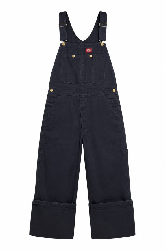 DICKIES OVERALL WORKWEAR BLACK WOMEN PRE OWNED L