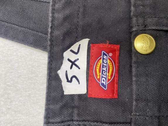 DICKIES ΟΛΟΣΩΜΗ ΦΟΡΜΑ WORKWEAR ΜΠΛΕ ΑΝΤΡΙΚΟ PRE OWNED 5XL