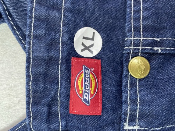 DICKIES TUTA WORKWEAR NAVY DONNA PRE OWNED XL