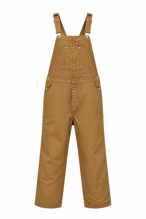DICKIES OVERALLS WORKWEAR BROWN ΑΝΤΡΙΚΟ PRE OWNED 5XL