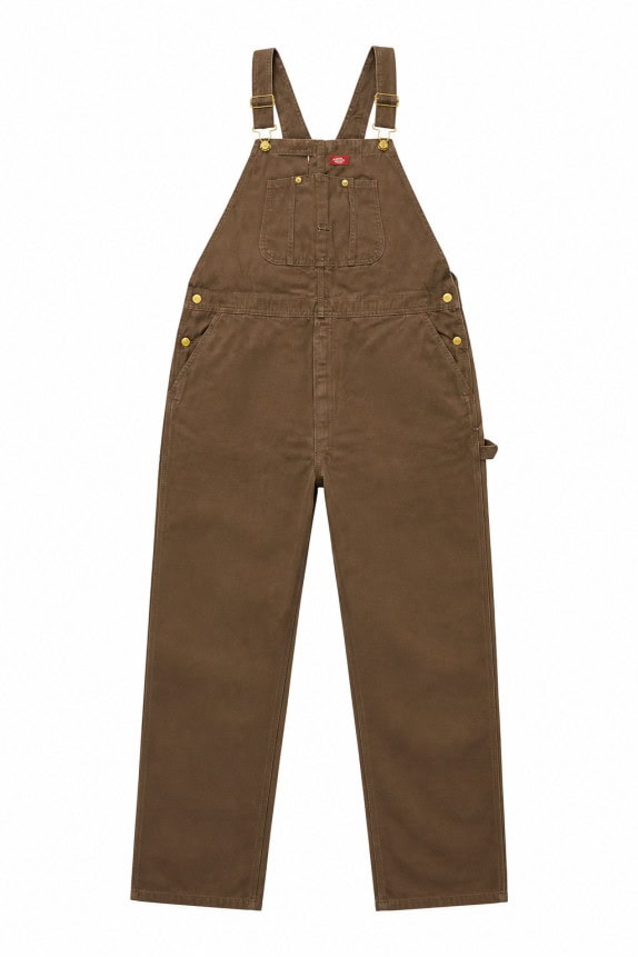 DICKIES OVERALLS WORKWEAR BROWN ΑΝΤΡΙΚΟ PRE OWNED 5XL