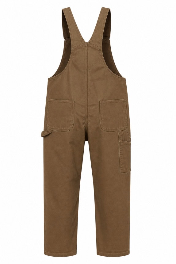 DICKIES OVERALLS WORKWEAR BROWN ΑΝΤΡΙΚΟ PRE OWNED 5XL