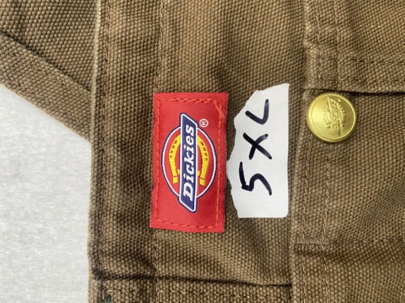 DICKIES OVERALLS WORKWEAR BROWN ΑΝΤΡΙΚΟ PRE OWNED 5XL