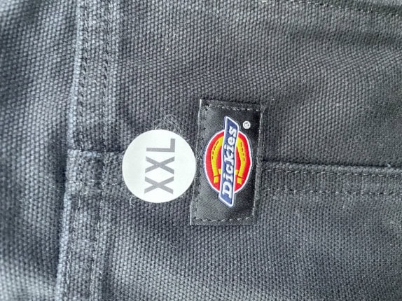 DICKIES OVERALLS WORKWEAR BLACK MEN PRE OWNED XXL