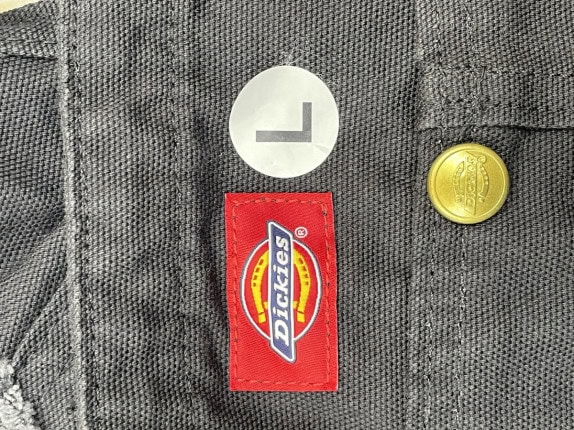 DICKIES TUTA WORKWEAR NERO UOMO PRE OWNED