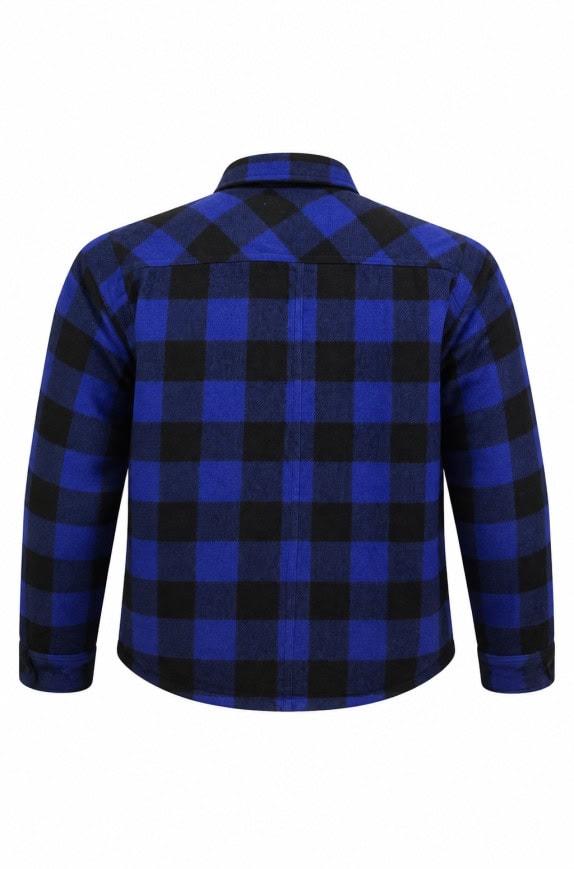DICKIES OVERSHIRT BUFFALO CHECK ΜΠΛΕ ΜΑΥΡΟ ΑΝΤΡΙΚΟ PRE OWNED L