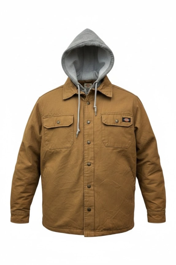 DICKIES OVERSHIRT WORKWEAR CAMEL ΑΝΤΡΙΚΟ PRE OWNED L