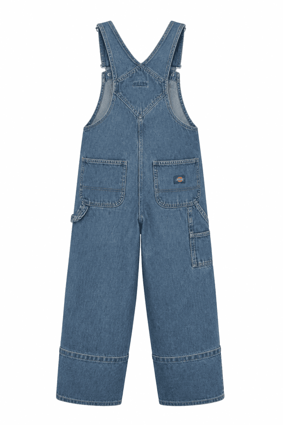DICKIES ΠΑΝΤΕΛΟΝΑ PINAFORE DENIM ΜΠΛΕ ΓΥΝΑΙΚΕΙΟ PRE OWNED S