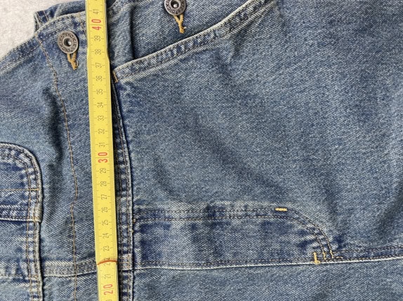 DICKIES ΠΑΝΤΕΛΟΝΑ PINAFORE DENIM ΜΠΛΕ ΓΥΝΑΙΚΕΙΟ PRE OWNED S