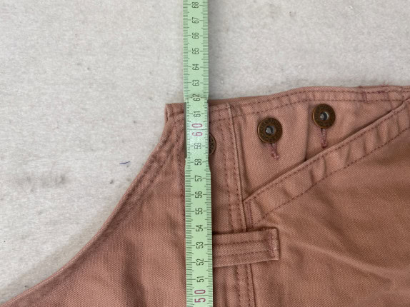 DICKIES SALOPETTE WORKWEAR PINK WOMENS PRE OWNED 5XL