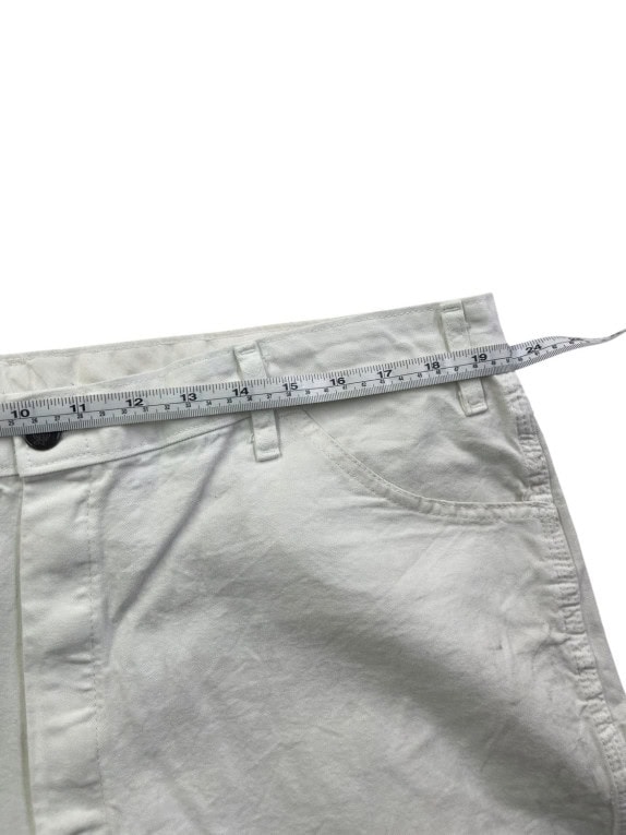 DICKIES CARGO PANTS MINIMAL OFF WHITE MEN PRE OWNED XL