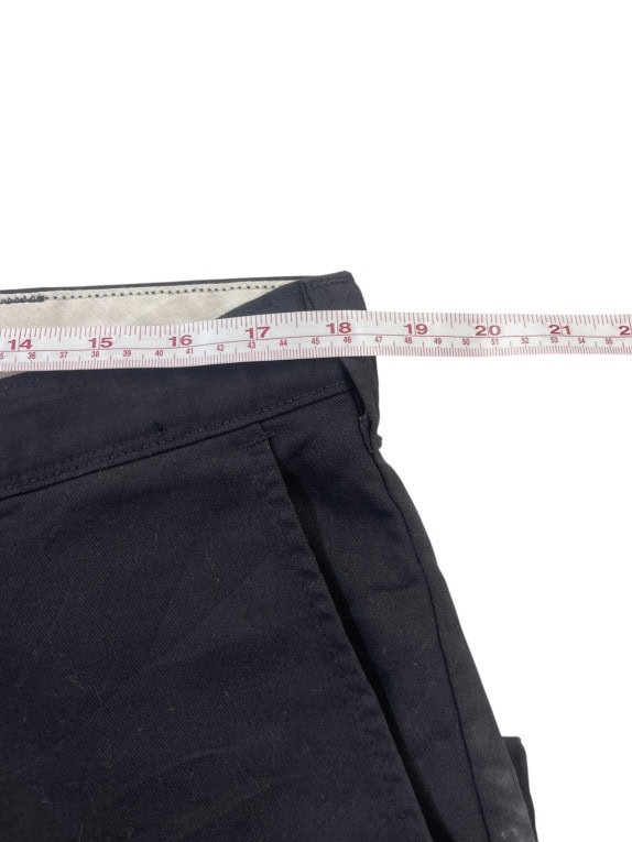 DICKIES CARGO PANTS WORKWEAR BLACK MENS PRE OWNED XL