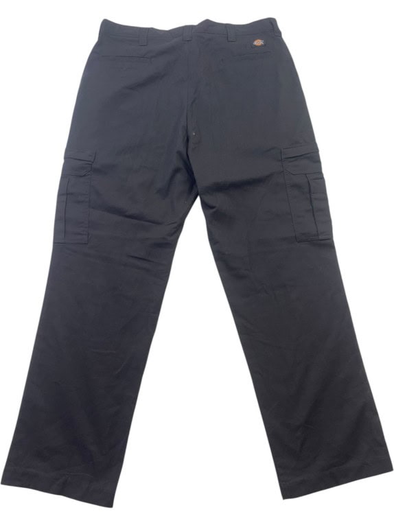 DICKIES CARGO PANTS WORKWEAR BLACK MENS PRE OWNED XL