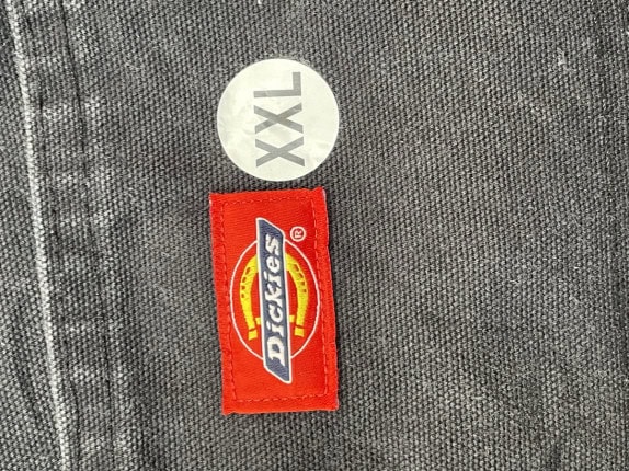 DICKIES ΠΑΝΤΕΛΟΝΙ CARGO WORKWEAR ΜΑΥΡΟ ΑΝΤΡΙΚΟ PRE OWNED XXL