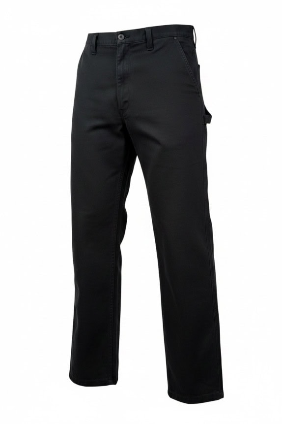 DICKIES CARPENTER PANTS WORKWEAR BLACK MEN PRE OWNED S