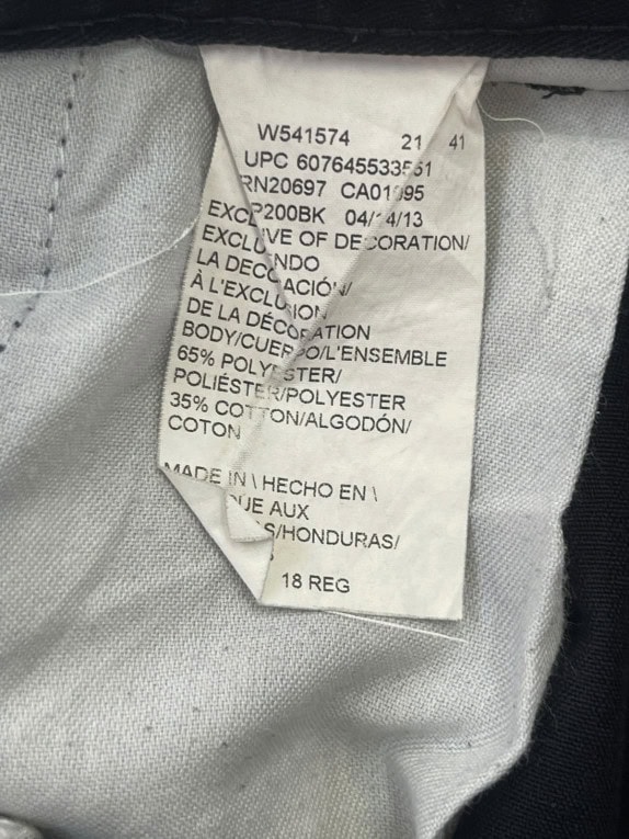 DICKIES ΠΑΝΤΕΛΟΝΙ CARPENTER WORKWEAR ΜΑΥΡΟ UNISEX PRE OWNED XS