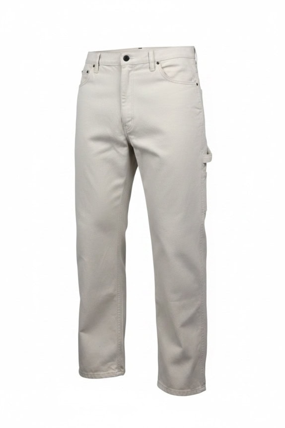 DICKIES ΠΑΝΤΕΛΟΝΙ CARPENTER WORKWEAR OFF WHITE ΑΝΤΡΙΚΟ PRE OWNED XL