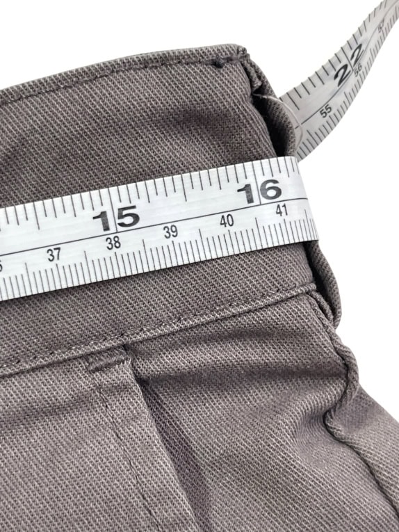 DICKIES CHINO PANTS FLEX LOGO GREY UNISEX M