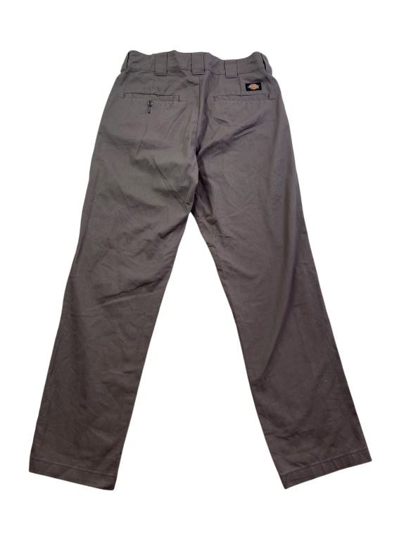 DICKIES CHINO PANTS FLEX LOGO GREY UNISEX M