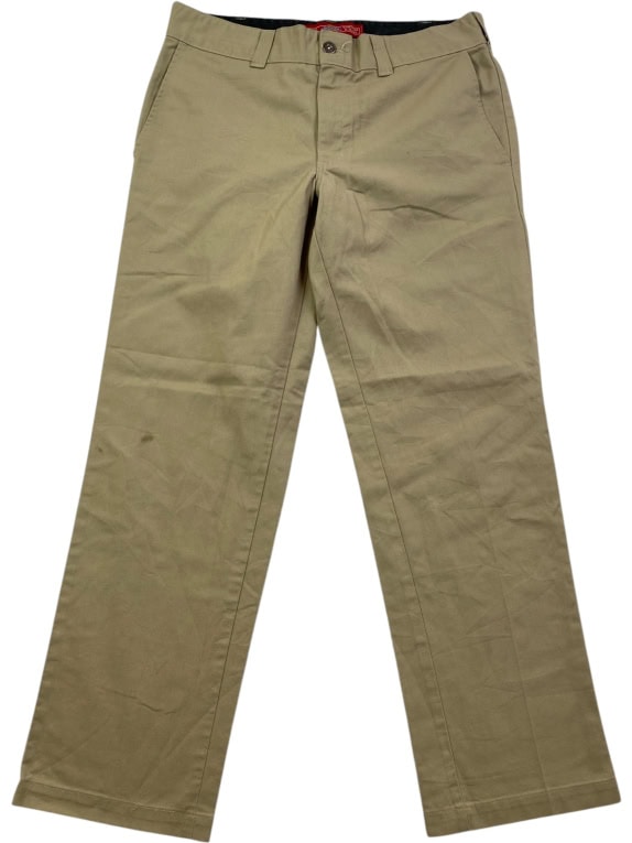 DICKIES CHINO PANTS LOGO BEIGE UNISEX M