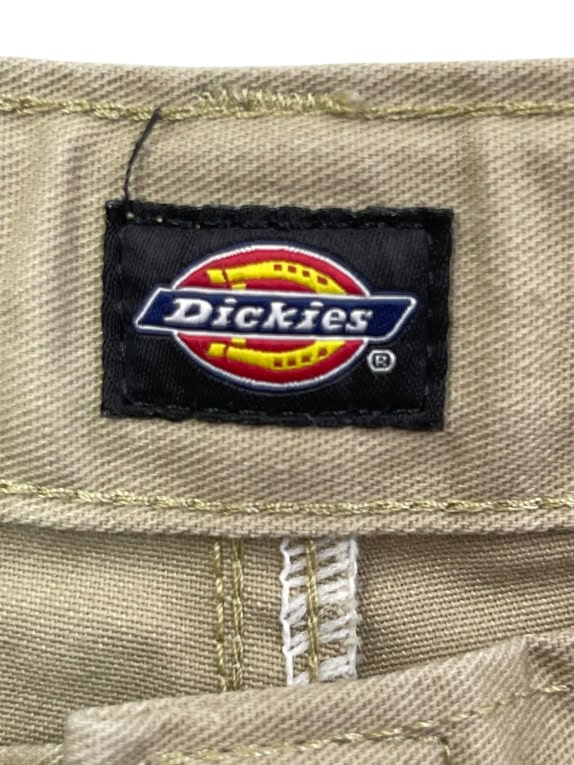 DICKIES CHINO PANTS LOGO BEIGE UNISEX L