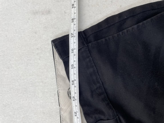 DICKIES PANTALONI CHINO MINIMAL NERO UOMO PRE OWNED L